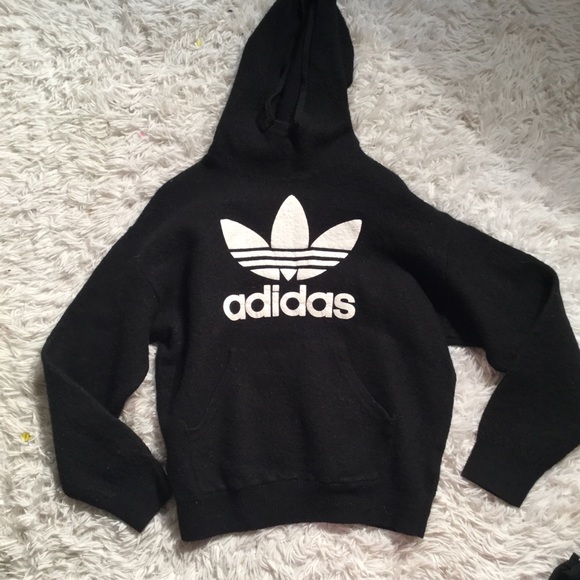 adidas wool hoodie